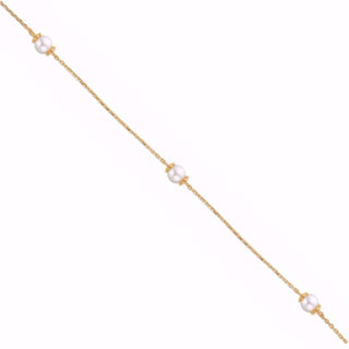Guld og Sølv - armband 8kt