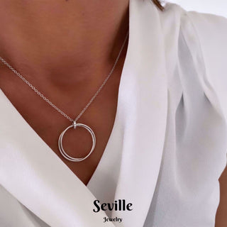 Seville Asta hálsketa - Guld & Sølv