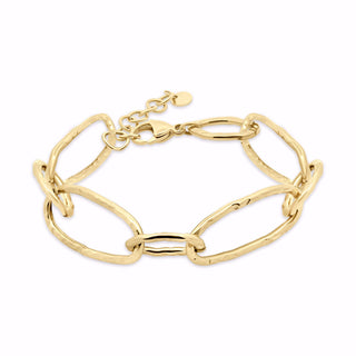 Guld & Sølv - Gylt Stál Armband