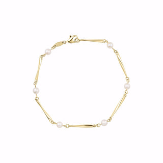 Guld & Sølv - armband 8kt