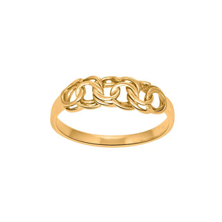 Siersbøl - 8kt bismark ringur