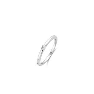 Tisento - Silvur ringur við zirkonia