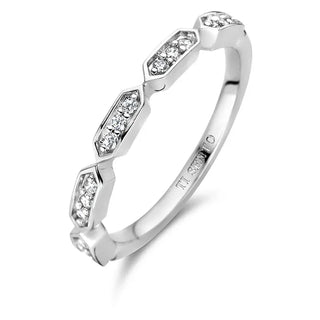 Tisento - Silvur ringur við zirkonum