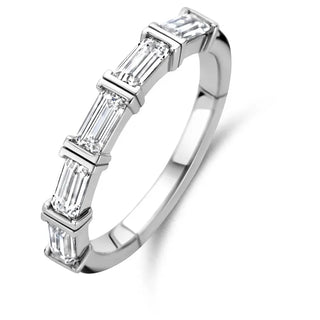 Tisento - Silvur ringur við zirkonum