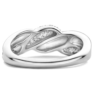 Tisento - Silvur ringur við zirkonum