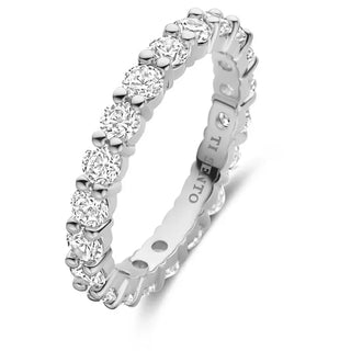 Tisento - Silvur ringur við zirkonum