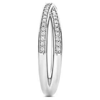 Tisento - Silvur ringur við zirkonum