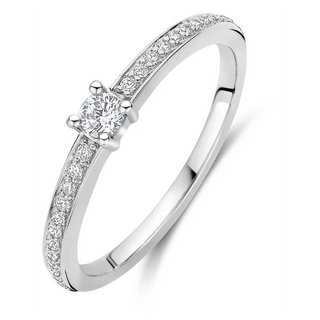 Tisento - Silvur ringur við zirkonum