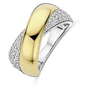 Tisento - Bicolor ringur við zirkonia