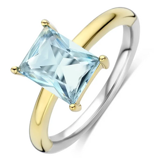 Tisento - Bicolor ringur við zirkonum
