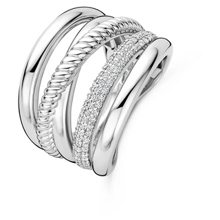 Tisento - Silvur ringur við zirkonum