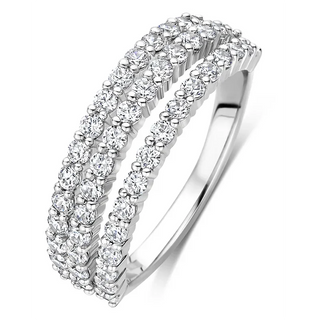 Tisento - Silvur ringur við zirkonum