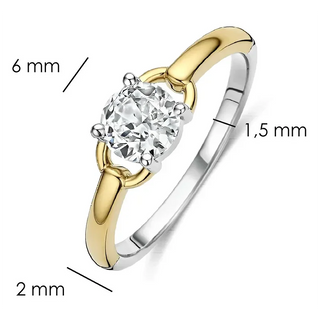 TiSento - Bicolor ring
