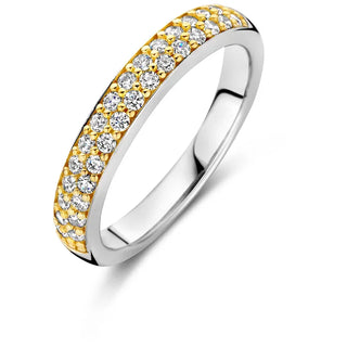 Tisento - Bicolor Ringur við zirkonum