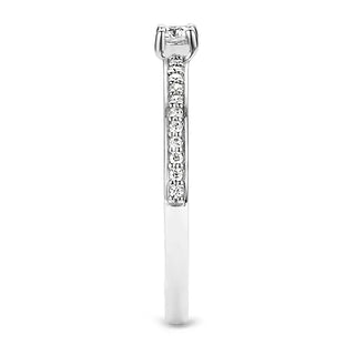 Tisento - Silvur ringur við zirkonum