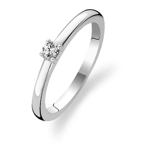 Tisento - Silvur ringur við zirkonia