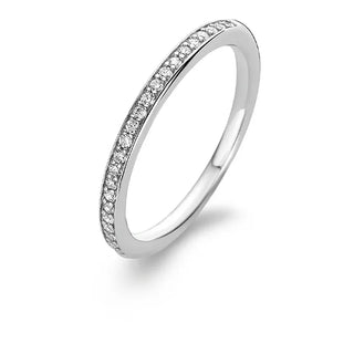 Tisento - Silvur ringur við zirkonum