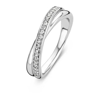 Tisento - Silvur ringur við zirkonum