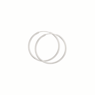 Silvur creoler  - BNH 32 mm