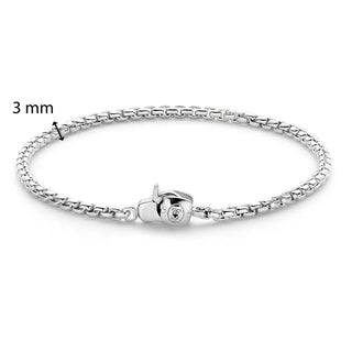 Tisento - Silvur Armband