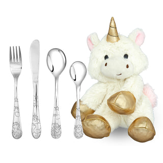 Dópsgávur - Borðbúnaður til Børn "Einhyrdningur" - Noa Kids