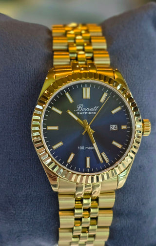 Gylt ur við bláari skivu til harrar - Bonett