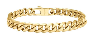 Gylt stál panser armband