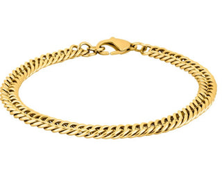 Gylt stál armband