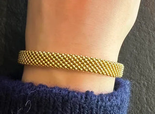 Guld & Sølv - Gylt armband