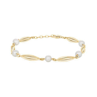 Siersbøl - 14kt armband við perlum