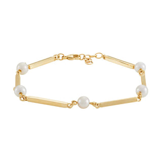 Siersbøl - 14kt armband við perlum