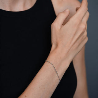 Lund of Copenhagen - Silvur Figaro Armband