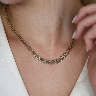 14kt gull hálsband - Bismark 5,3