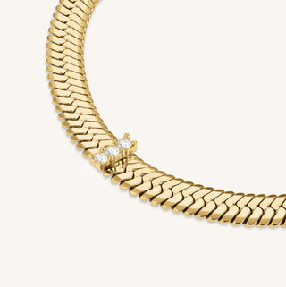Gylt stál armband - Rosefield
