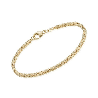 14kt gull armbond - Kongaketa 1,8