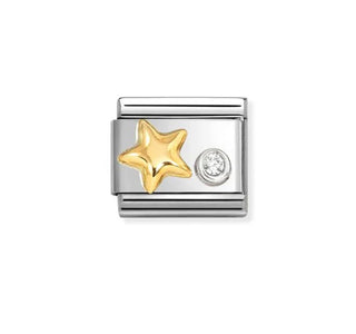Nomination - Gylt Stjørna við zirkonia