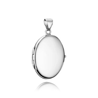 Oval medaljon blank miðal