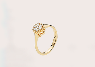 Lund of Copenhagen - 14 kt Gull ringur