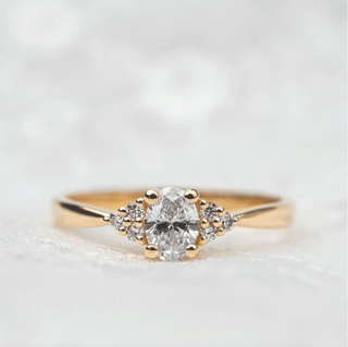 Nuran - Ringur 14kt. DAHLIA