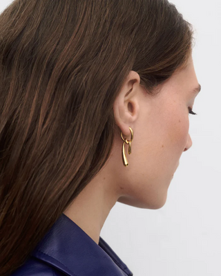 PDPaola "Twist Hoops" Oyraringar -