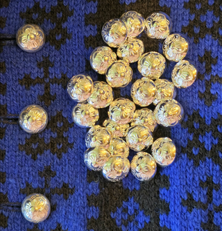 Rundir troyggjuknappar