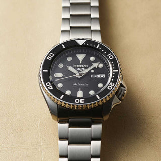 Seiko Seiko5 Sport Automatisk Harra Ur - SRPD55K1 Svart