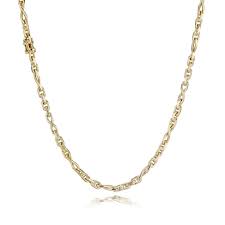 14kt gull hálsketa - Anker við sloyfu 1,3