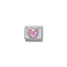 Nomination - Diamant hjørtu við ymsum litum