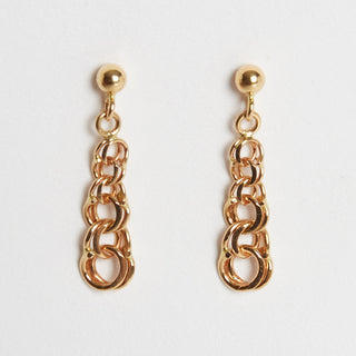 14kt gull oyrahang - Bismark 2,4