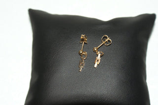 14kt gull oyrahang - Múrstein 3rk