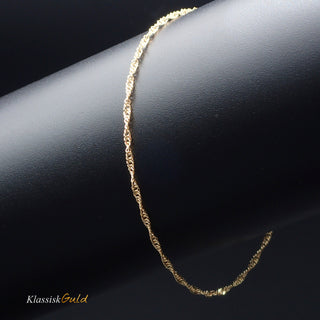 14kt gull armband - Singapore 1,5